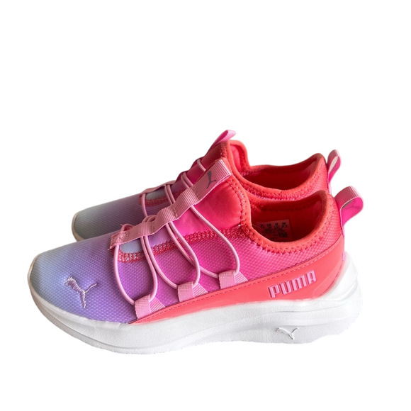 PUMA NEW Youth One4All Sunset Sky PS Shoe Size 3.5 NEW #B1322A - Picture 4 of 9